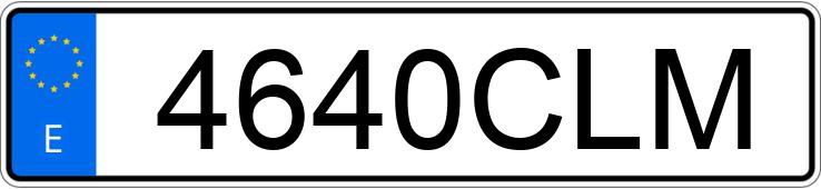 Registreringsnummeret 4640CLM har HYUNDAI SANTA FE