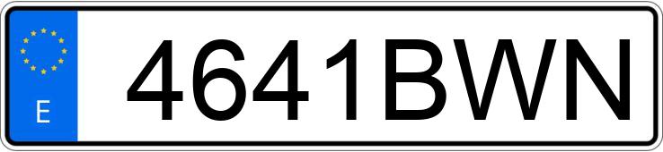 Numer rejestracyjny 4641BWN posiada BMW SERIE 3 Numer rejestracyjny 4641BWN posiada BMW SERIE 3