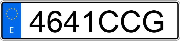 Numer rejestracyjny 4641CCG posiada SEAT LEON Numer rejestracyjny 4641CCG posiada SEAT LEON