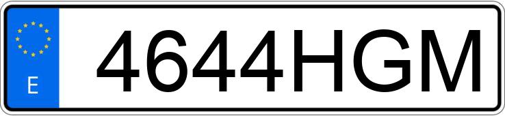 Numer rejestracyjny 4644HGM posiada VOLKSWAGEN POLO Numer rejestracyjny 4644HGM posiada VOLKSWAGEN POLO