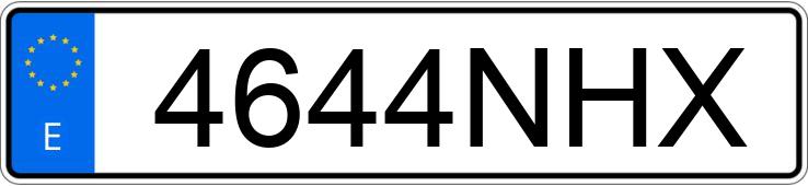 Numer rejestracyjny 4644NHX posiada KIA NIRO