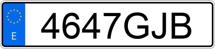 Numer rejestracyjny 4647GJB posiada LAND ROVER FREELANDER Numer rejestracyjny 4647GJB posiada LAND ROVER FREELANDER