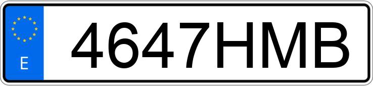 Numer rejestracyjny 4647HMB posiada AUDI Q5 Numer rejestracyjny 4647HMB posiada AUDI Q5