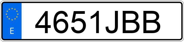 Numer rejestracyjny 4651JBB posiada SEAT LEON Numer rejestracyjny 4651JBB posiada SEAT LEON