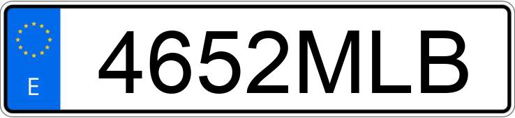 Numer rejestracyjny 4652MLB posiada MERCEDES V (638-639-447) Numer rejestracyjny 4652MLB posiada MERCEDES V (638-639-447)