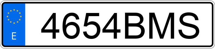 Numer rejestracyjny 4654BMS posiada CITROEN BERLINGO Numer rejestracyjny 4654BMS posiada CITROEN BERLINGO