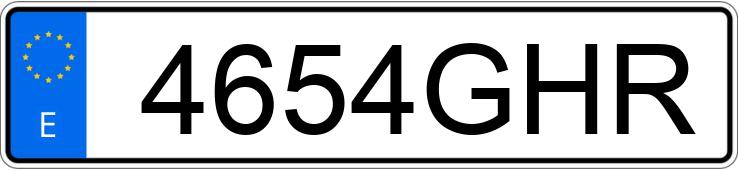 Numer rejestracyjny 4654GHR posiada CITROEN C4 Numer rejestracyjny 4654GHR posiada CITROEN C4