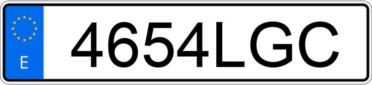 Numer rejestracyjny 4654LGC posiada DAF XF Numer rejestracyjny 4654LGC posiada DAF XF