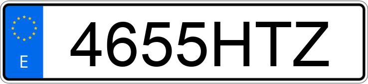 Numer rejestracyjny 4655HTZ posiada OPEL MOKKA