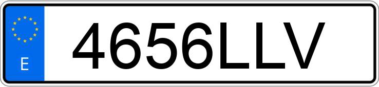 Numer rejestracyjny 4656LLV posiada VOLKSWAGEN T-ROC