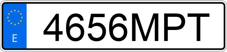 Numer rejestracyjny 4656MPT posiada FERRARI 812 Numer rejestracyjny 4656MPT posiada FERRARI 812