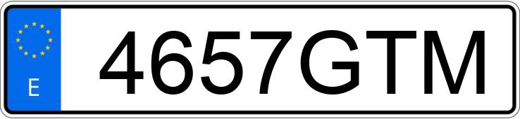 Numer rejestracyjny 4657GTM posiada DACIA SANDERO