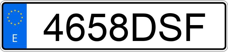 Numer rejestracyjny 4658DSF posiada VOLKSWAGEN TOUAREG Numer rejestracyjny 4658DSF posiada VOLKSWAGEN TOUAREG