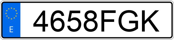 Numer rejestracyjny 4658FGK posiada OPEL ASTRA Numer rejestracyjny 4658FGK posiada OPEL ASTRA