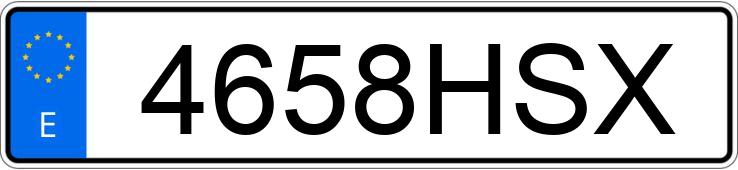 Numer rejestracyjny 4658HSX posiada CHEVROLET-GM ORLANDO