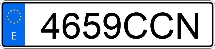 Numer rejestracyjny 4659CCN posiada CITROEN XSARA Numer rejestracyjny 4659CCN posiada CITROEN XSARA