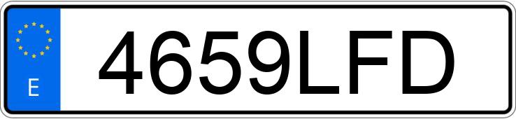 Numer rejestracyjny 4659LFD posiada FIAT DUCATO