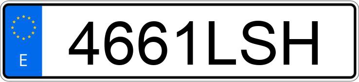 Numer rejestracyjny 4661LSH posiada BMW SERIE 2