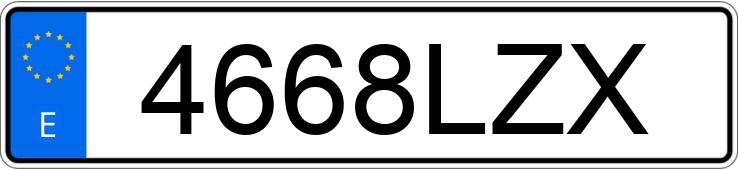Numer rejestracyjny 4668LZX posiada LYNK & CO 01