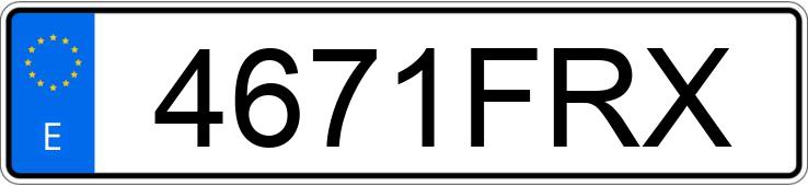 Numer rejestracyjny 4671FRX posiada OPEL ASTRA Numer rejestracyjny 4671FRX posiada OPEL ASTRA