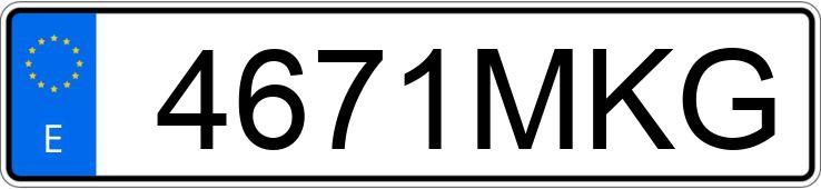 Numer rejestracyjny 4671MKG posiada CITROEN C4 Numer rejestracyjny 4671MKG posiada CITROEN C4