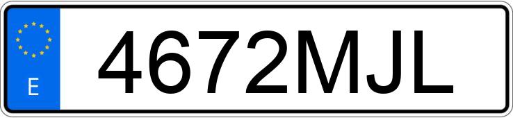 Numer rejestracyjny 4672MJL posiada CITROEN C3