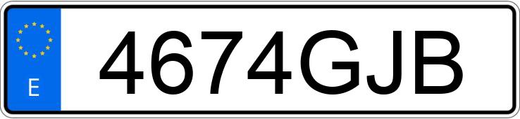 Numer rejestracyjny 4674GJB posiada MERCEDES CLK (208-209) Numer rejestracyjny 4674GJB posiada MERCEDES CLK (208-209)