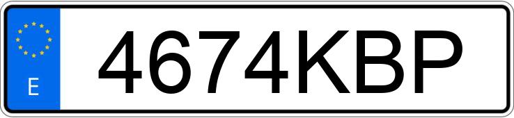 Numer rejestracyjny 4674KBP posiada CITROEN C3