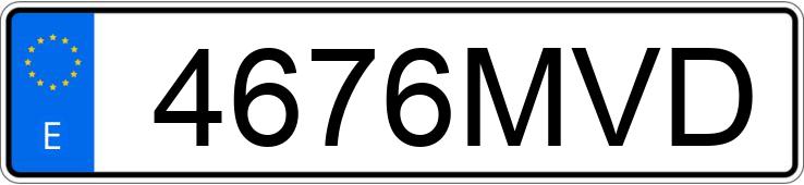 Numer rejestracyjny 4676MVD posiada ISUZU DMAX Numer rejestracyjny 4676MVD posiada ISUZU DMAX