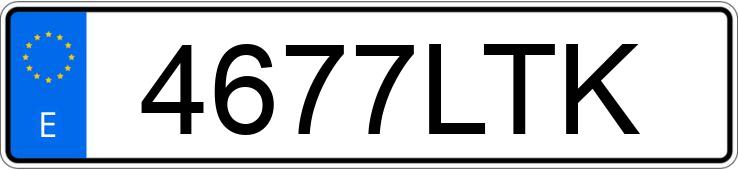 Numer rejestracyjny 4677LTK posiada VOLVO FH13