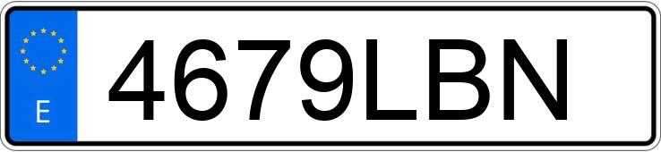 Numer rejestracyjny 4679LBN posiada PEUGEOT 208