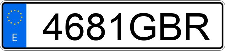 Numer rejestracyjny 4681GBR posiada VOLVO FH Numer rejestracyjny 4681GBR posiada VOLVO FH