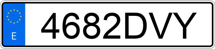 Numer rejestracyjny 4682DVY posiada ALFA ROMEO 147 Numer rejestracyjny 4682DVY posiada ALFA ROMEO 147