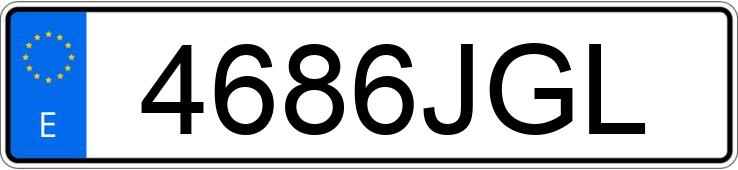 Numer rejestracyjny 4686JGL posiada LAND ROVER RANGE ROVER