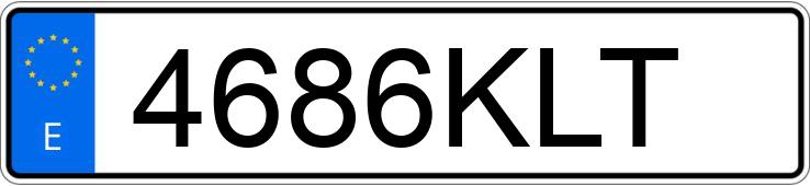 Numer rejestracyjny 4686KLT posiada BMW SERIE 4 Numer rejestracyjny 4686KLT posiada BMW SERIE 4