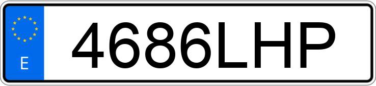 Numer rejestracyjny 4686LHP posiada MERCEDES A (177)