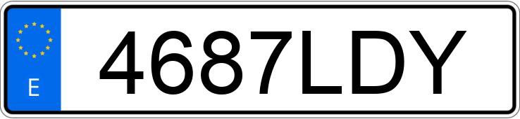 Numer rejestracyjny 4687LDY posiada SEAT ATECA