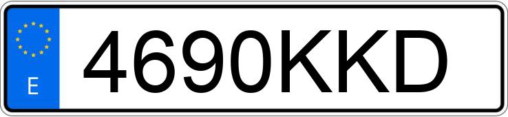 Numer rejestracyjny 4690KKD posiada NISSAN QASHQAI Numer rejestracyjny 4690KKD posiada NISSAN QASHQAI