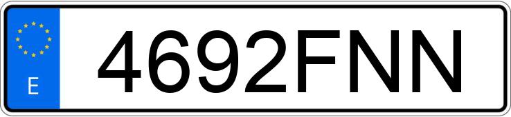 Numer rejestracyjny 4692FNN posiada KIA CARNIVAL Numer rejestracyjny 4692FNN posiada KIA CARNIVAL