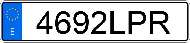 Numer rejestracyjny 4692LPR posiada OPEL MOKKA