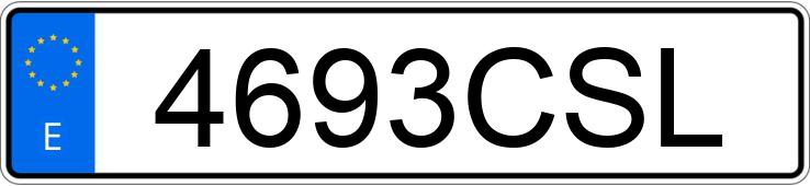 Numer rejestracyjny 4693CSL posiada MERCEDES M (163-164) Numer rejestracyjny 4693CSL posiada MERCEDES M (163-164)