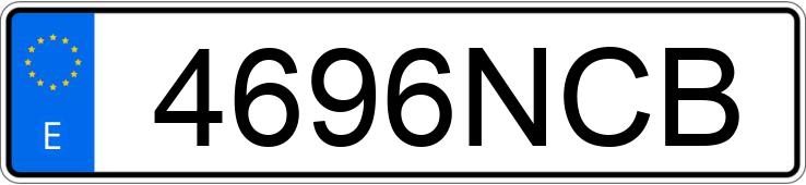 Numer rejestracyjny 4696NCB posiada HONDA CB 500 Numer rejestracyjny 4696NCB posiada HONDA CB 500