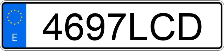 Numer rejestracyjny 4697LCD posiada MERCEDES V (638-639-447) 250 D L EXCLUSIVE