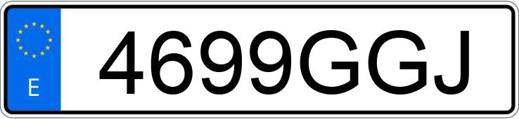 Numer rejestracyjny 4699GGJ posiada FORD FOCUS C-MAX