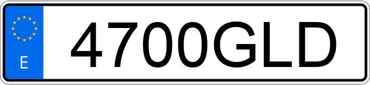 Numer rejestracyjny 4700GLD posiada KIA CARNIVAL Numer rejestracyjny 4700GLD posiada KIA CARNIVAL