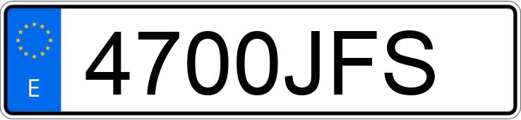 Numer rejestracyjny 4700JFS posiada CITROEN DS3 Numer rejestracyjny 4700JFS posiada CITROEN DS3