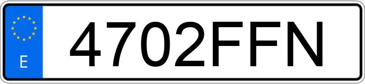 Numer rejestracyjny 4702FFN posiada RENAULT CLIO Numer rejestracyjny 4702FFN posiada RENAULT CLIO