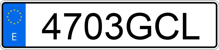 Numer rejestracyjny 4703GCL posiada MINI MINI Numer rejestracyjny 4703GCL posiada MINI MINI
