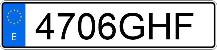 Numer rejestracyjny 4706GHF posiada ALFA ROMEO 147 Numer rejestracyjny 4706GHF posiada ALFA ROMEO 147