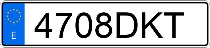 Numer rejestracyjny 4708DKT posiada CITROEN C4 Numer rejestracyjny 4708DKT posiada CITROEN C4